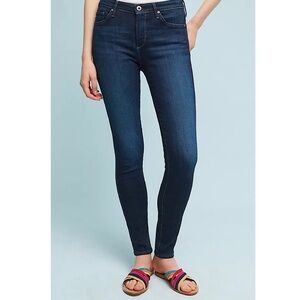 AG The Abbey Ankle Mid Rise Super Skinny Jeans